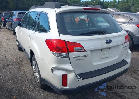 2013 Subaru Outback 2.5I из США, поврежденный, VIN 4S4BRBAC0D3288850